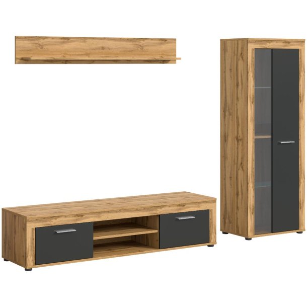 Jam Regal J7 System grau, Eiche Dekor.