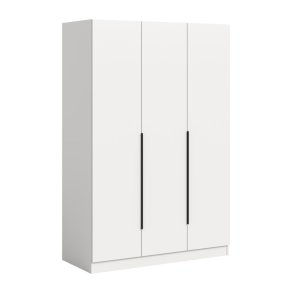 Kopenhagen armoire de rangement 3 portes blanches.