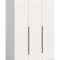 Kopenhagen armoire de rangement 3 portes blanches.