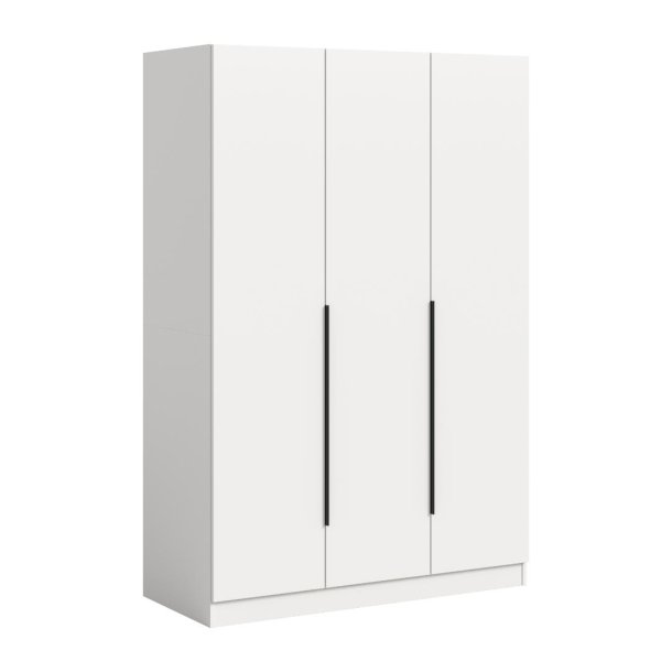 Kopenhagen armoire de rangement 3 portes blanches.