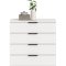 Kopenhagen Kommode 4 Schubladen wei�.