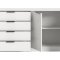 Kopenhagen Sideboard 4 Schubladen, 2 T�ren wei�.