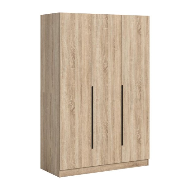 Kopenhagen armoire de rangement 3 portes chêne décor.