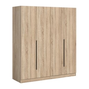Kopenhagen szafa 4 drzwi dekor dąb.