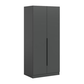 Kopenhagen armoire de rangement 2 portes anthracite.