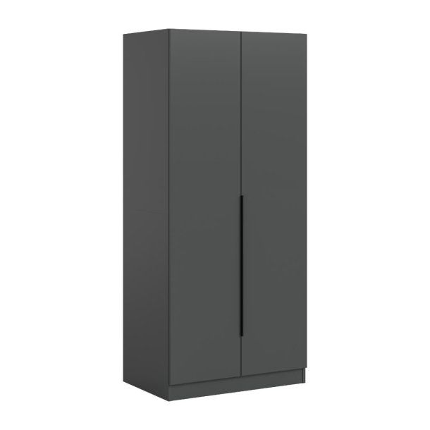 Kopenhagen armoire de rangement 2 portes anthracite.