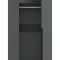 Kopenhagen armoire de rangement 2 portes anthracite.