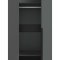 Kopenhagen armoire de rangement 2 portes anthracite.