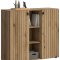 Station szafka na buty 2 drzwi, 3 półki dekor dąb.