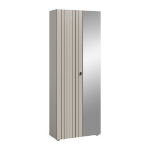 Station szafa 1 drzwi, 1 drzwi z lustrem dekor kaszmir.