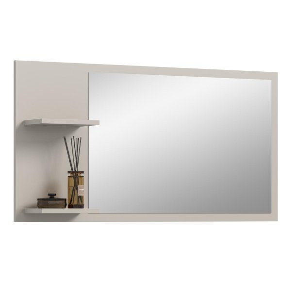 Station Spiegel 2 Regalböden Spiegel, Kaschmir Dekor.