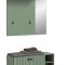 Station Garderobenm�bel Set inkl. Kissen staubgr�n.