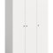 Darwin Kleiderschrank 3 T�ren wei�.
