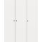 Darwin Kleiderschrank 3 T�ren wei�.