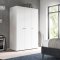 Darwin Kleiderschrank 3 T�ren wei�.