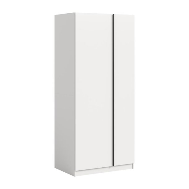 Oakland szafa 2 drzwi białe.