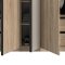 Oakland l�dinredning garderob 2 l�dor ek dekor.