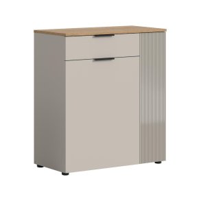 Slide kommode 2 l�ger, 1 skuffe kashmir dekor.