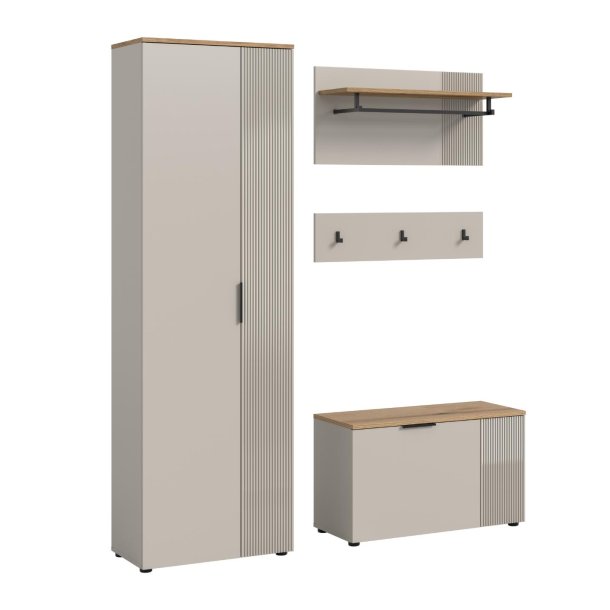 Slide Garderobenm�bel Set S1 Kaschmir Dekor.