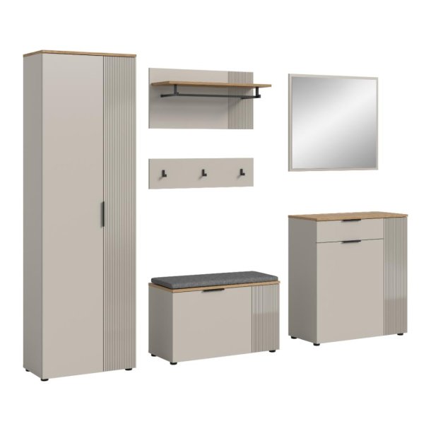 Slide Garderobenm�bel Set S2 Kaschmir Dekor.