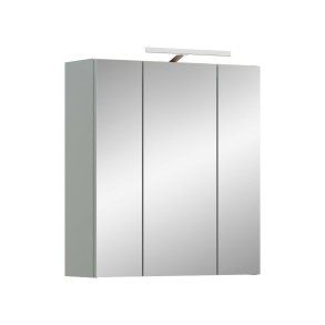 Star speilskap baderom inkl. lys 3 speild�rer eikedekor.