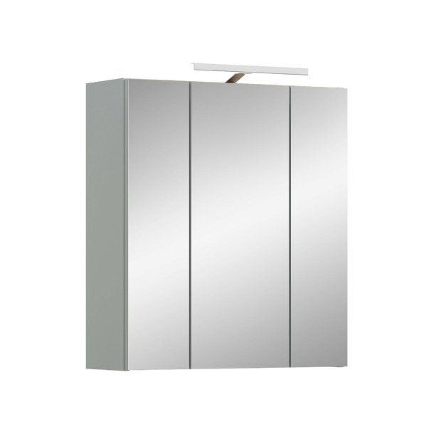 Star speilskap baderom inkl. lys 3 speild�rer eikedekor.