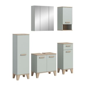 Star Badm�belset 158 cm hellgr�n.