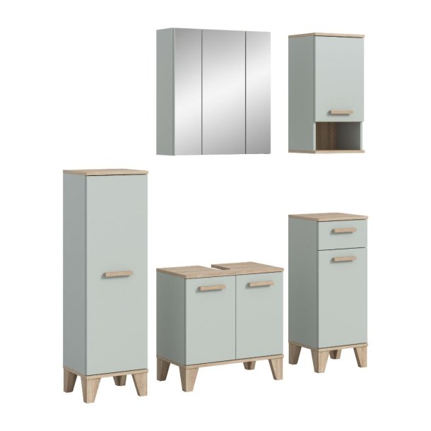 Star Badm�belset 158 cm hellgr�n.