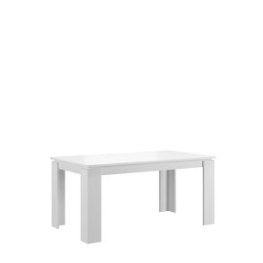 Titan Esstisch 160/200 cm inkl. Zusatzplatten wei.