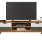 Scandik TV mbel 4 skuffer, 1 hylde honning,hvid,gr.
