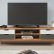Scandik TV mbel 4 skuffer, 1 hylde honning,hvid,gr.