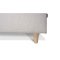 Nordic U-sofa venstrevendt lys beige.