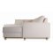 Nordic U-sofa venstrevendt lys beige.