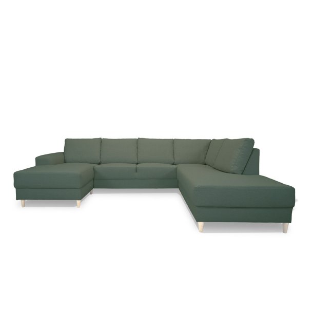Nordic U-sofa hjrevendt grn.