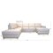 Nordic U-sofa venstrevendt cognac farvet lder.