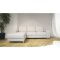 Nordic sofa med sjeselong venstrevent lyse beige.
