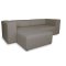 Heaven sofa med chaiselong hjre, venstrevendt gr sand.
