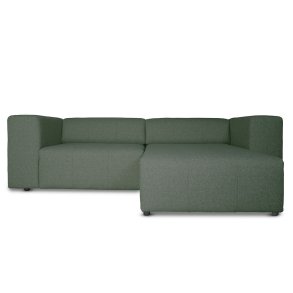 Heaven sofa med sjeselong hyre eller venstrevent grnn.