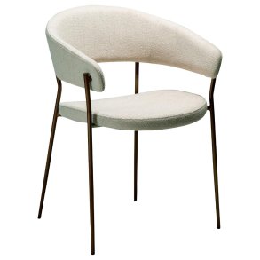 Reboot Dan-Form matstol med armstöd beige.