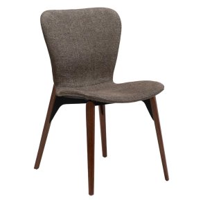 Paragon Dan-Form matstol bouclé brun.