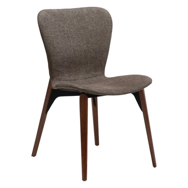 Paragon Dan-Form matstol bouclé brun.