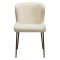 Glam Dan-Form matstol bouclé offwhite.
