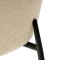 Glam Dan-Form matstol bouclé beige.