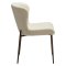 Glam Dan-Form matstol bouclé offwhite.