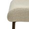 Glam Dan-Form matstol bouclé offwhite.