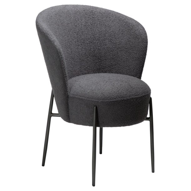 Orbit Dan-Form matstol bouclé gr.