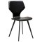 S.I.T Dan-Form spisestuestol PU kunstlder sort.