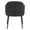 Bae Dan-Form matstol med armstöd bouclé mörkgr.
