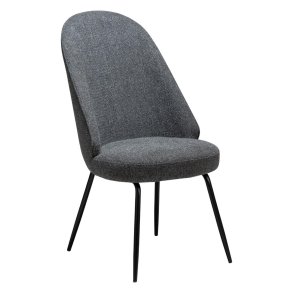 Utopia Dan-Form matstol bouclé mörkgr.