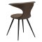 Flair Dan-Form krzesło stołowe PU skóra sztuczna brązowy.